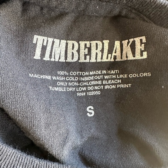 Mens Y2K Justin Timberlake Man Of The Woods Tour Pop Music Shirt Size S small - Picture 5 of 7